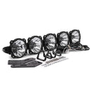 KC HiLiTES Polaris RZR 32in. Pro6 Gravity LED 5-Light 100w Combo Beam Overhead Light Bar System-1