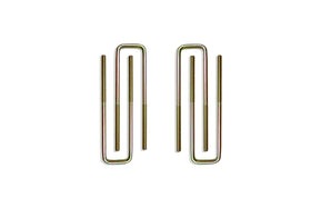 MaxTrac 09-18 Ford F-150 2WD Rear U-Bolts for 5in Lift Blocks - Square - Set of 4