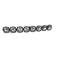 KC HiLiTES Universal 50in. Pro6 Gravity LED 8-Light 160w Combo Beam Radius Light Bar-1