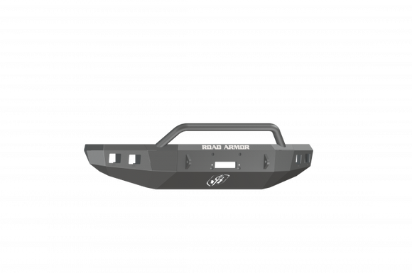 Road Armor 14-20 Toyota Tundra Stealth Front Winch Bumper w/Pre-Runner Guard - Tex Blk