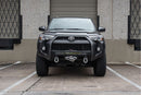 Road Armor 14-21 Toyota 4Runner Stealth Fr Low Profile Hidden Winch Bumper w/30in Single Row Light-2