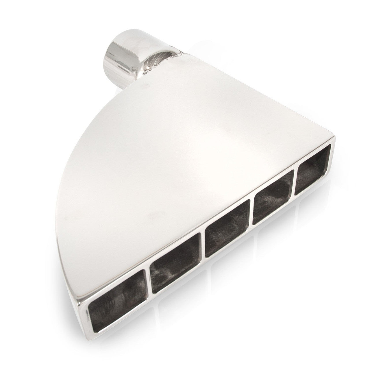 Stainless Works Boxxter Exhaust Tips 2 1/4in ID Inlet 1.5in x 8.5in 90 Degree
