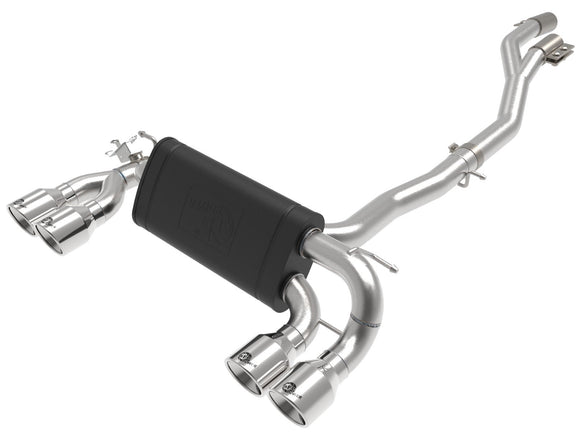 AFE POWER MACH FORCE-XP STAINLESS STEEL CAT-BACK EXHAUST SYSTEM: 2019–2021 BMW M2 COMPETITION