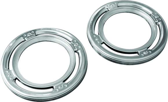 Kuryakyn Rear Speaker Accents For Harley-Davidson Chrome