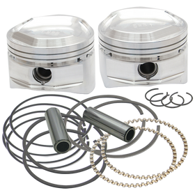 S&S Cycle 84-99 BT HSF 3-5/8in Piston Set - .020in