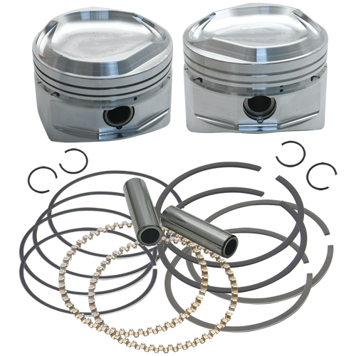 S&S Cycle 84-99 BT 3-5/8in Piston Set - .030in