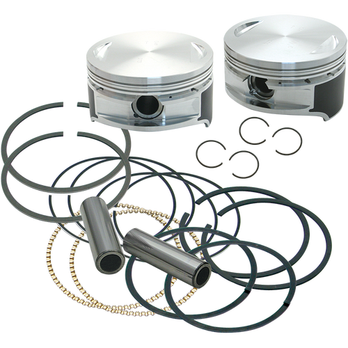 S&S Cycle 1999+ BT 3-7/8in Piston Set - Standard