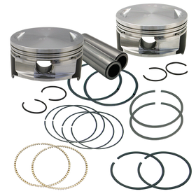 S&S Cycle 1999+ BT 106in Forged Stroker Pistons - .020in