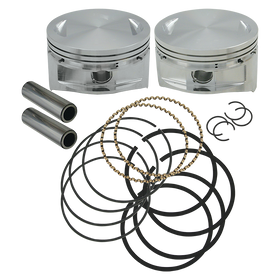 S&S Cycle 84-99 BT 4in Bore Forged Pistons - .010in
