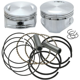 S&S Cycle 84-99 BT 4in Bore Forged Pistons - .020in