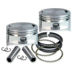 S&S Cycle 84-99 BT 4in x 4-1/2in Piston Set - Standard