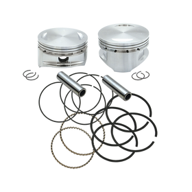S&S Cycle 86-03 XL 4in x 4-5/8in Piston Set - .010in