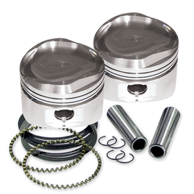 S&S Cycle 84-99 BT 89in Low Compression Stroker Pistons - Standard