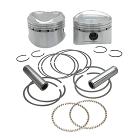 S&S Cycle 84-99 BT 89in Low Compression Stroker Pistons - .020in