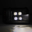 92-96 Ford F-Series/Bronco NOVA-Series LED Projector Headlights Alpha-Black-9