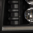 92-96 Ford F-Series/Bronco NOVA-Series LED Projector Headlights Black-7