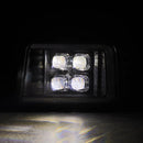 92-96 Ford F-Series/Bronco NOVA-Series LED Projector Headlights Black-11
