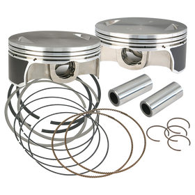 S&S Cycle 2007+ BT 4-1/8in FD Piston Set - .030in