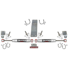 Skyjacker 2007-2017 Jeep Wrangler (JK) (Use w/ OEM Tie Rods) Dual Steering Damper Kit w/ 9000 Series