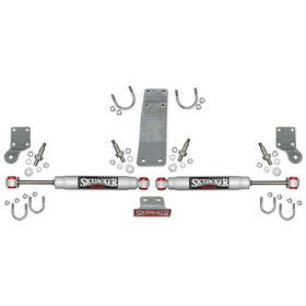 Skyjacker 2007-2017 Jeep Wrangler (JK/JKU) (Use w/ JK717TR) Dual Steering Damper Kit w/ 9000 Series