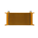 Mishimoto Universal 19 Row Oil Cooler - Gold-3