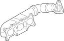 Audi VW Exhaust Manifold Right (Touareg) - Genuine VW Audi 059253034BP-4