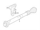 Genuine VW Driveshaft 2011-13 Touareg 3.0 TDI-2