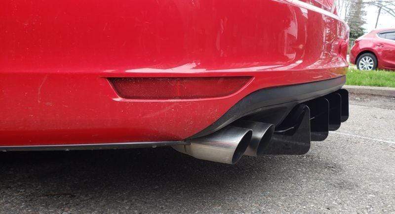 Ventus Autoworks Rear Diffuser W/ Rear Spats | Volkswagen GLI 11-14