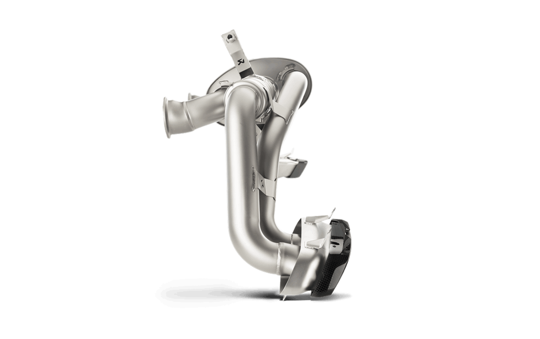 Akrapovic 16-17 Audi R8 5.2 FSI Coupe/Spyder Slip-On Line (Titanium) w/ Carbon Titanium Tips