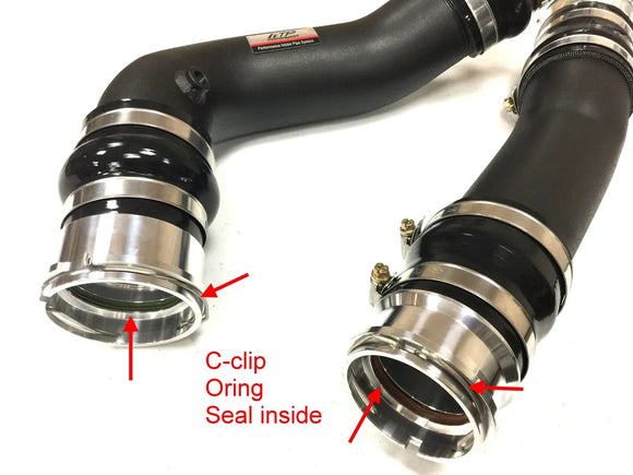 F10 520d N47 charge pipe boost pipe