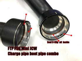 FTP Mini JCW V2 F56 B48 Charge pipe+Boost pipe V2 (X1 / 2AT / 2GT) - 0