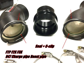 F2X F3X N47 charge pipe boost pipe - 0