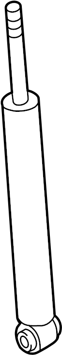 Volkswagen Shock Absorber - Genuine VW 5Q0513029JP