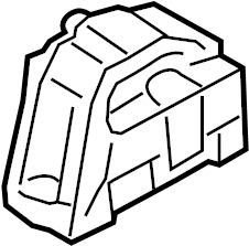 Audi VW Engine Mount - Genuine Audi VW 8J0199262