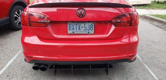 Ventus Autoworks Rear Diffuser W/ Rear Spats | Volkswagen GLI 11-14