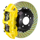 Brembo 05-09 F430 Excl CC Brakes Fr GT BBK 6Pis Cast 380x32 2pc Rotor Drilled-Yellow-1
