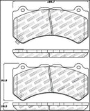 StopTech Performance Front Brake Pads 2009-21 Nissan GT-R-4