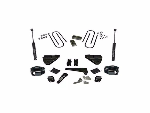 Superlift 13-18 Dodge Ram 3500 4WD 4in Lift Kit w/ Front Shock Brackets and Superlift Rear Shocks