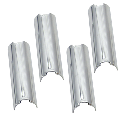 S&S Cycle 2.500in Pushrod Cover Keeper Set - Chrome