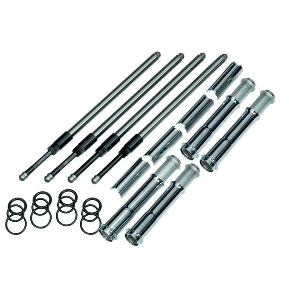 S&S Cycle 2017+ M8 Models Quickee Adjustable Pushrods w/ Cover Keepers