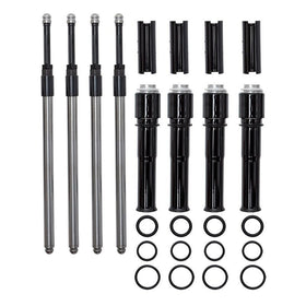 S&S Cycle 2017+ M8 Models Quickee Pushrods w/ Gloss Black Covers