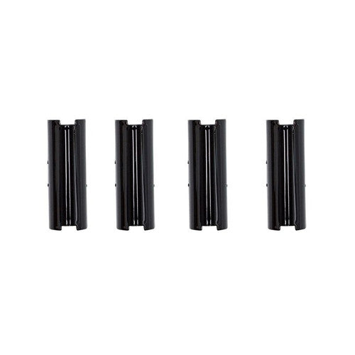 S&S Cycle 99-17 BT 2.500in Pushrod Cover Keeper Set - Gloss Black
