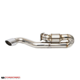 Fabspeed 911 Turbo 930 Sport Cat and Muffler Bypass Exhaust System (1976-1989) - 0