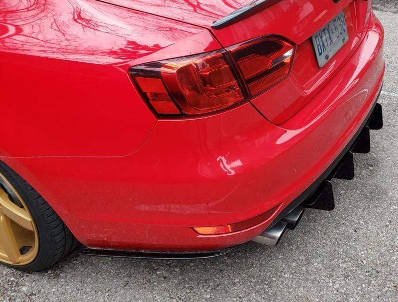Ventus Autoworks Rear Diffuser W/ Rear Spats | Volkswagen GLI 11-14