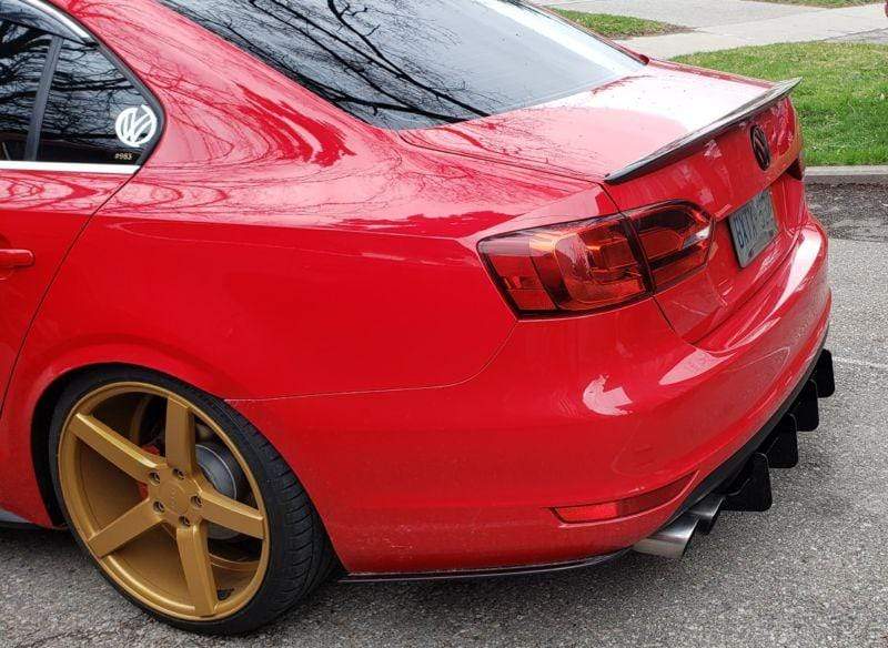 Ventus Autoworks Rear Diffuser W/ Rear Spats | Volkswagen GLI 11-14