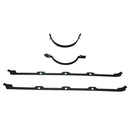 Moroso Chevrolet Big Block Mark IV (Race Pattern) Oil Pan Gasket - Multi-Piece - Reinforced Steel-1