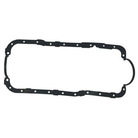 Moroso Ford 351W (Late Model Oil Pan) Oil Pan Gasket - One Piece - Reinforced Steel