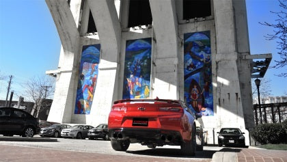 Corsa 2016-24 Chevy Camaro SS/ZL1 6.2L Xtreme+ 2.75in Cat-Back Dual Rear Exit w/ Twin 4in Black PVD Tips