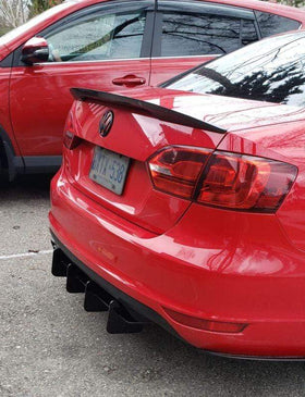Ventus Autoworks Rear Diffuser W/ Rear Spats | Volkswagen GLI 11-14