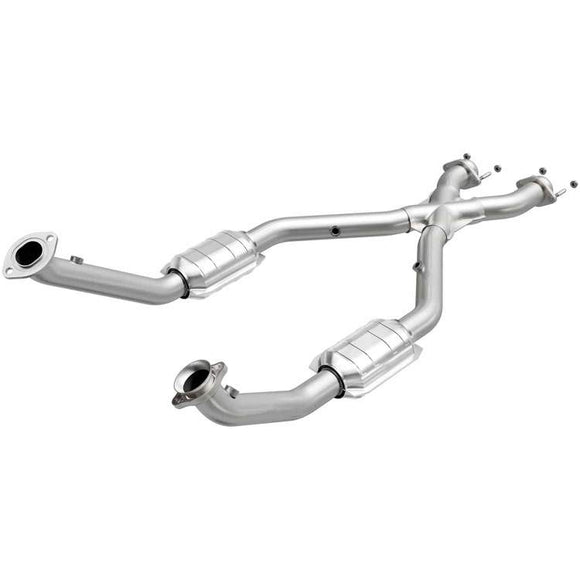 MagnaFlow Conv DF Mustang X-Pipe 99-02 Off-R